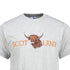ADULT T-SHIRT | EMB SCT(BULL FACE)LND