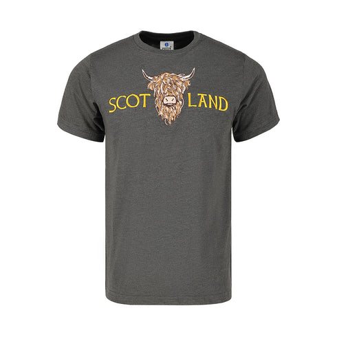 ADULT T-SHIRT | EMB SCOT(BR COW 1)LAND