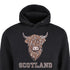 ADULT HOODIE | EMB BR COW1