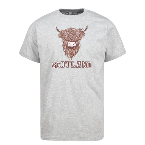 ADULT T-SHIRT | EMB BR COW 1
