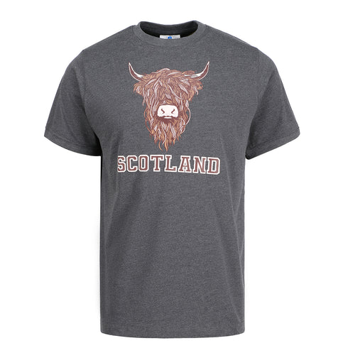 ADULT T-SHIRT | EMB BR COW 1