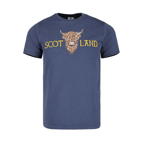 ADULT T-SHIRT | EMB SCOT(BR COW 1)LAND