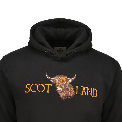 ADULT HOODIE | EMB SCT(BULL FACE)LND
