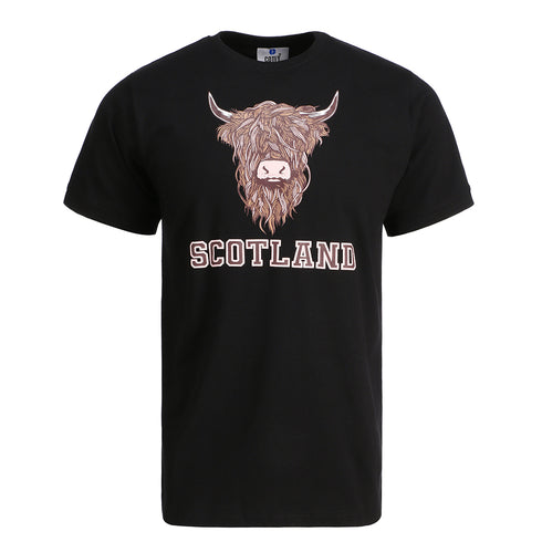 ADULT T-SHIRT | EMB BR COW 1