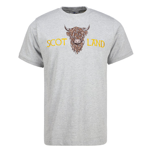 ADULT T-SHIRT | EMB SCOT(BR COW 1)LAND