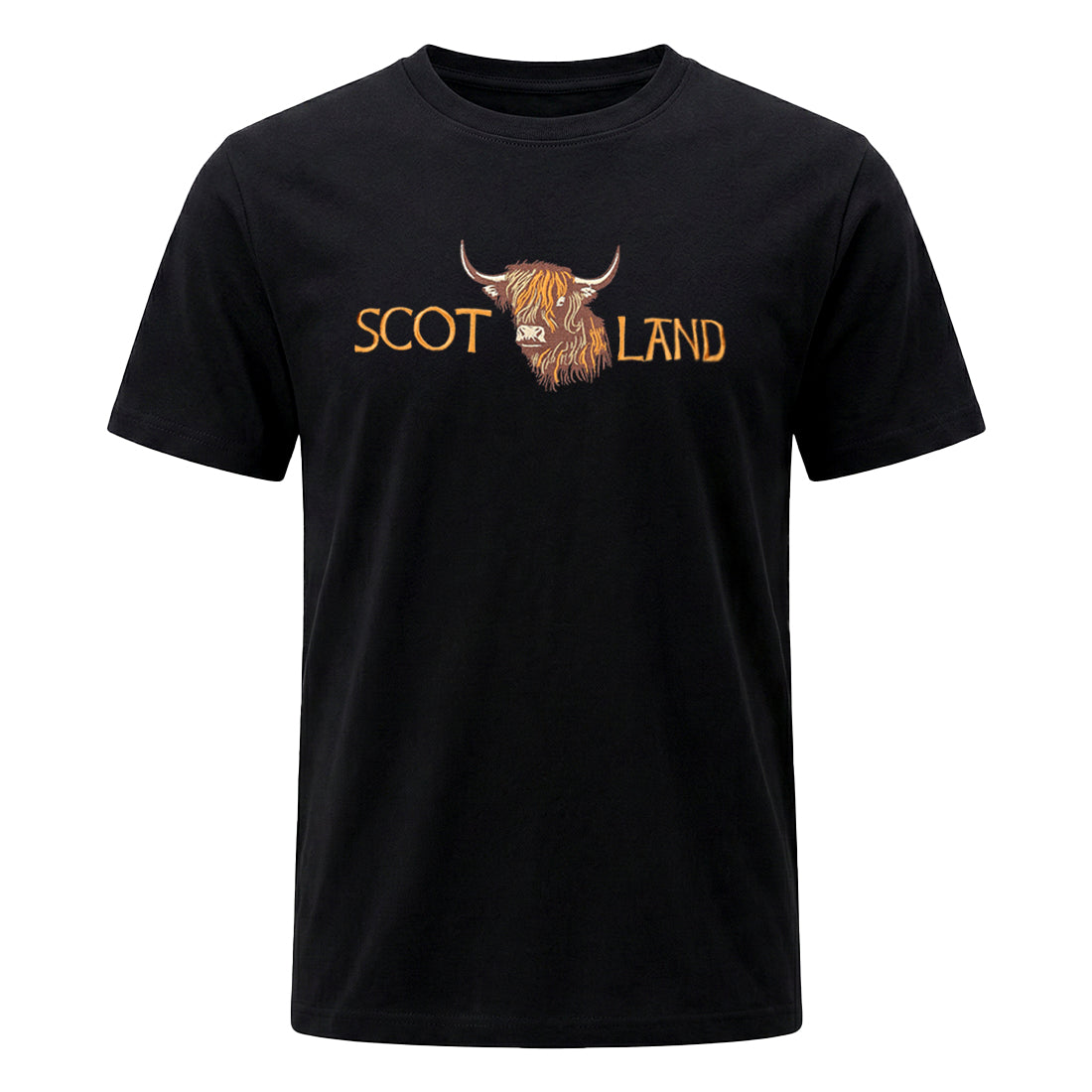 ADULT T-SHIRT | EMB SCT(BULL FACE)LND