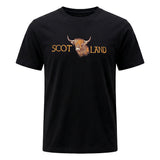 ADULT T-SHIRT | EMB SCT(BULL FACE)LND