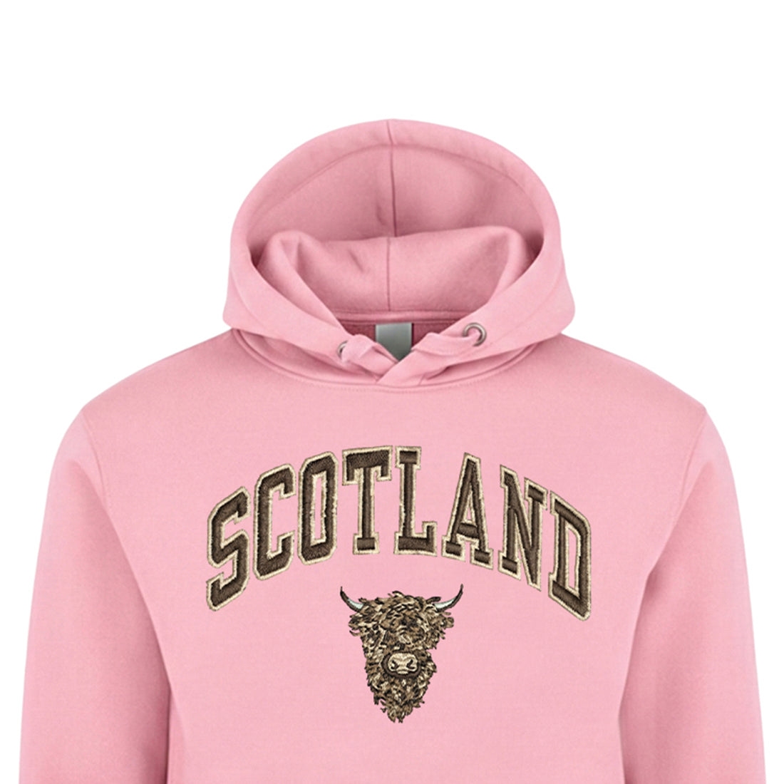 ADULT HOODIE | EMB SCT/BR COW 1