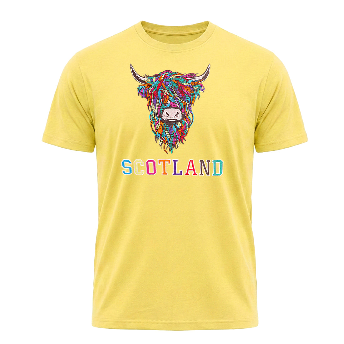 ADULT T-SHIRT | EMB MLT COW 2