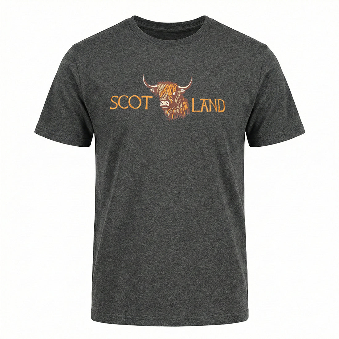 ADULT T-SHIRT | EMB SCT(BULL FACE)LND