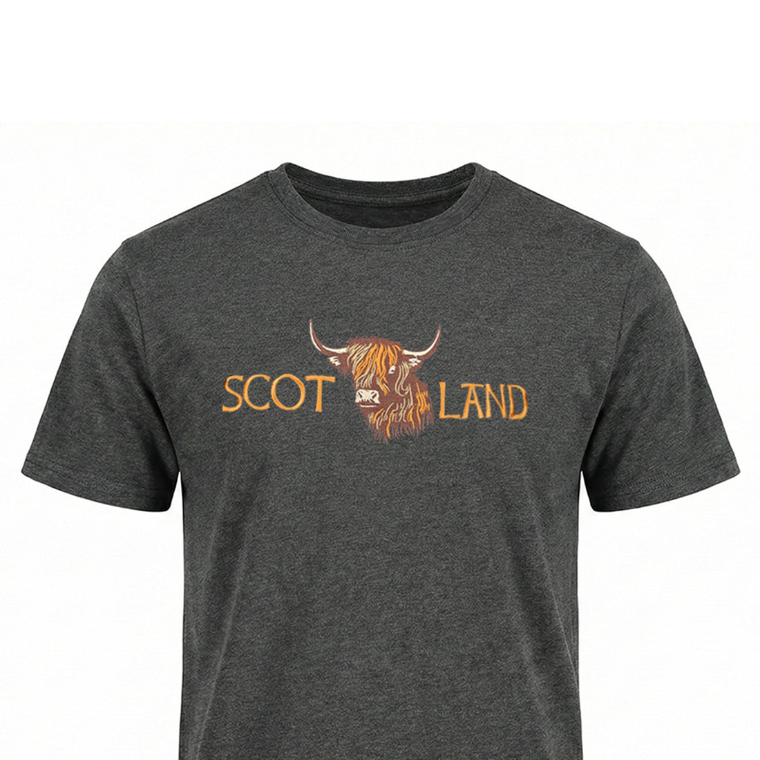 ADULT T-SHIRT | EMB SCT(BULL FACE)LND