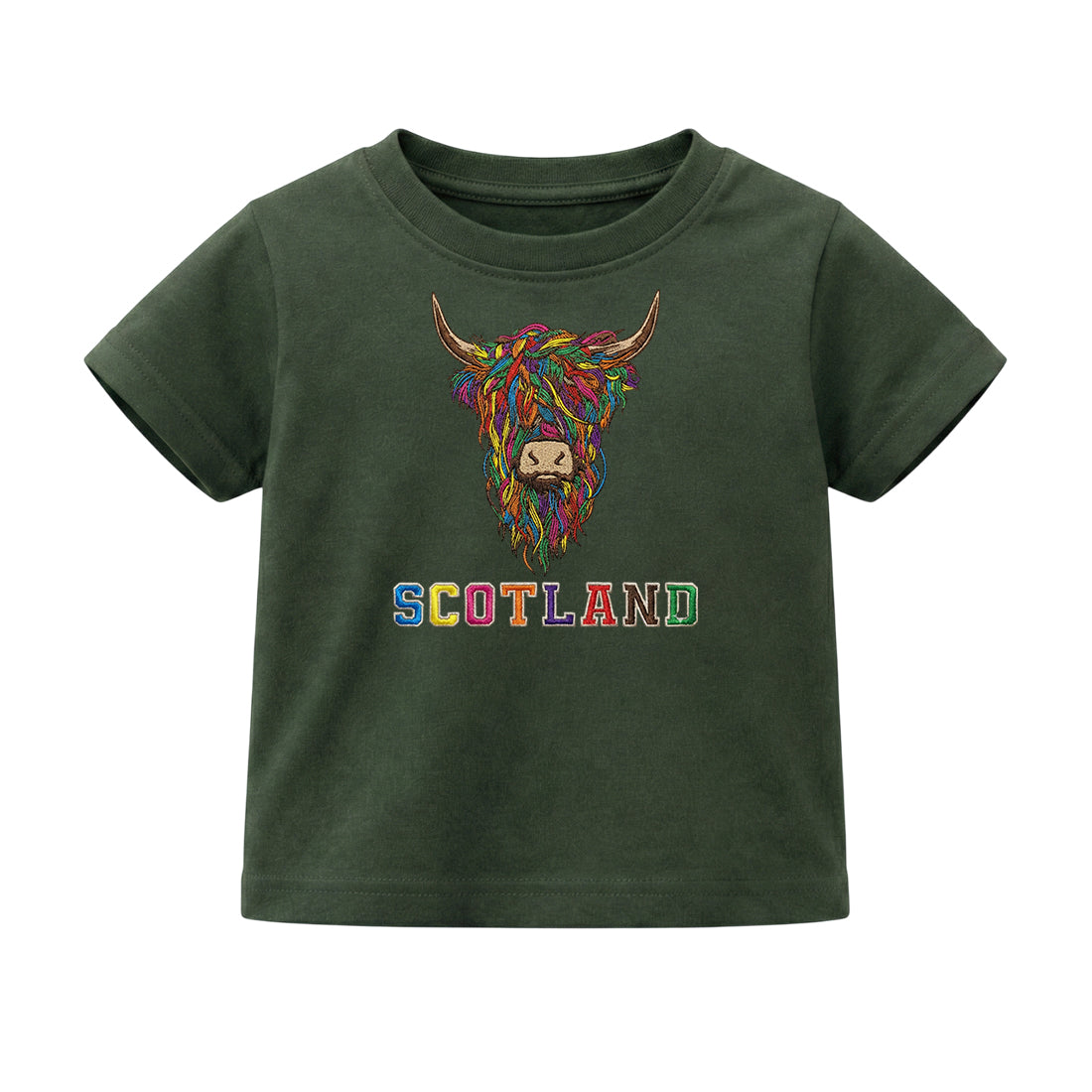 KIDS T-SHIRT | EMB MLT COW 2