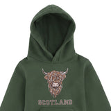 KIDS HOODIE | EMB BR COW 1