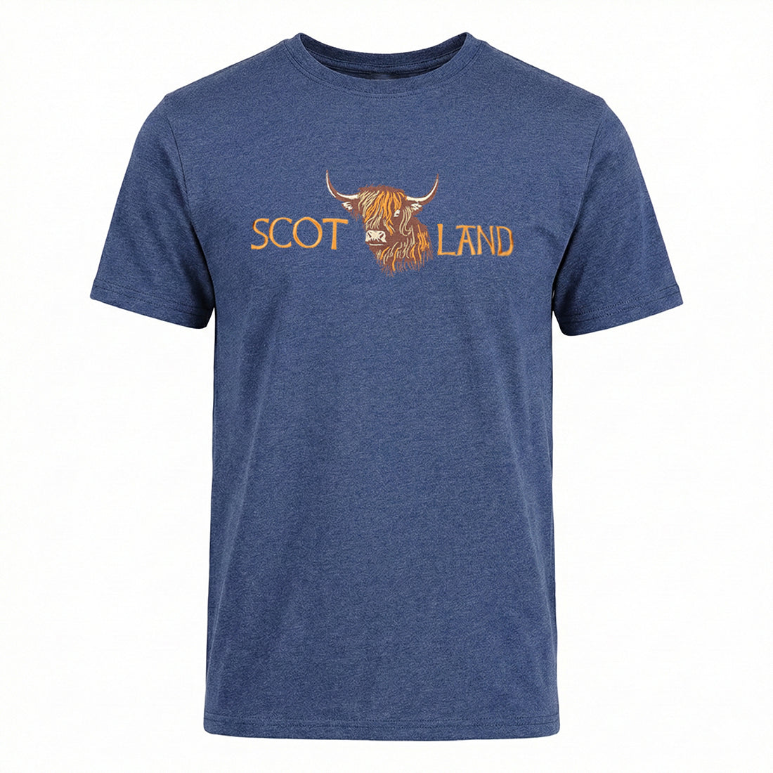ADULT T-SHIRT | EMB SCT(BULL FACE)LND