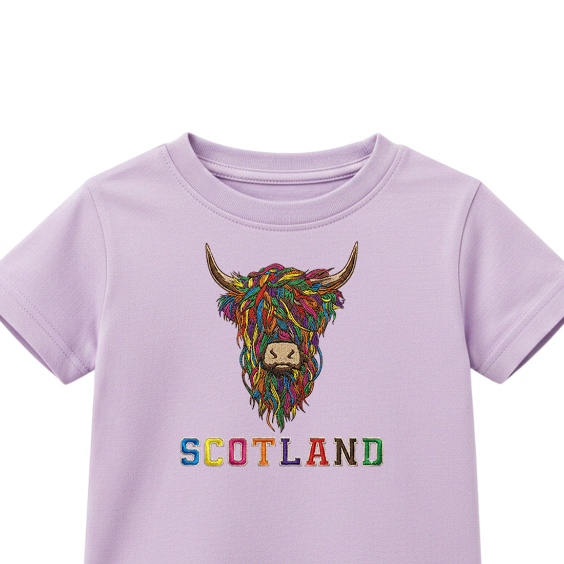 KIDS T-SHIRT | EMB MLT COW 2