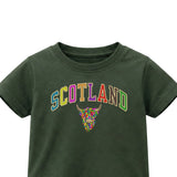 KIDS T-SHIRT | EMB SCT/MLT COW 2