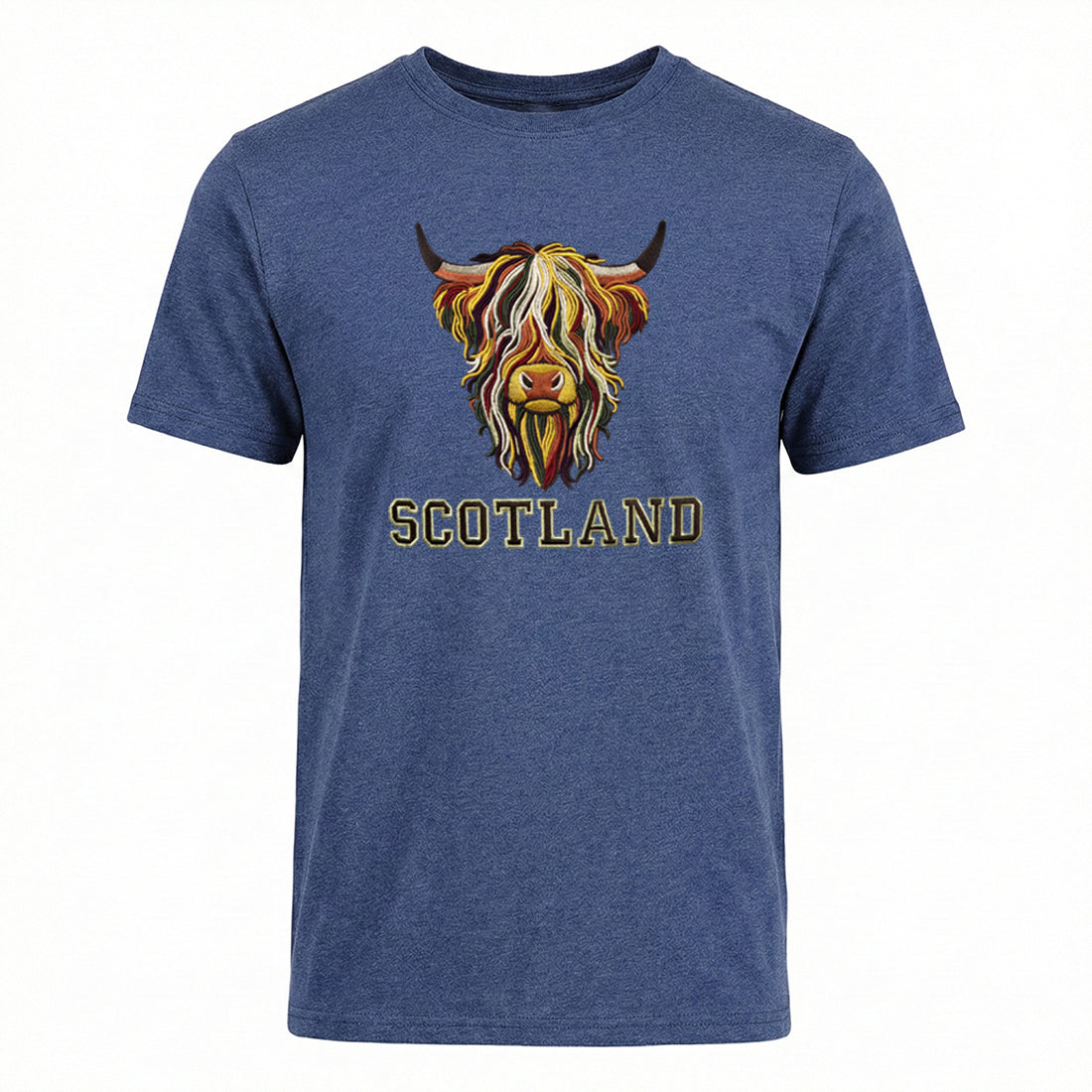 ADULT T-SHIRT | EMB MLT COW 8