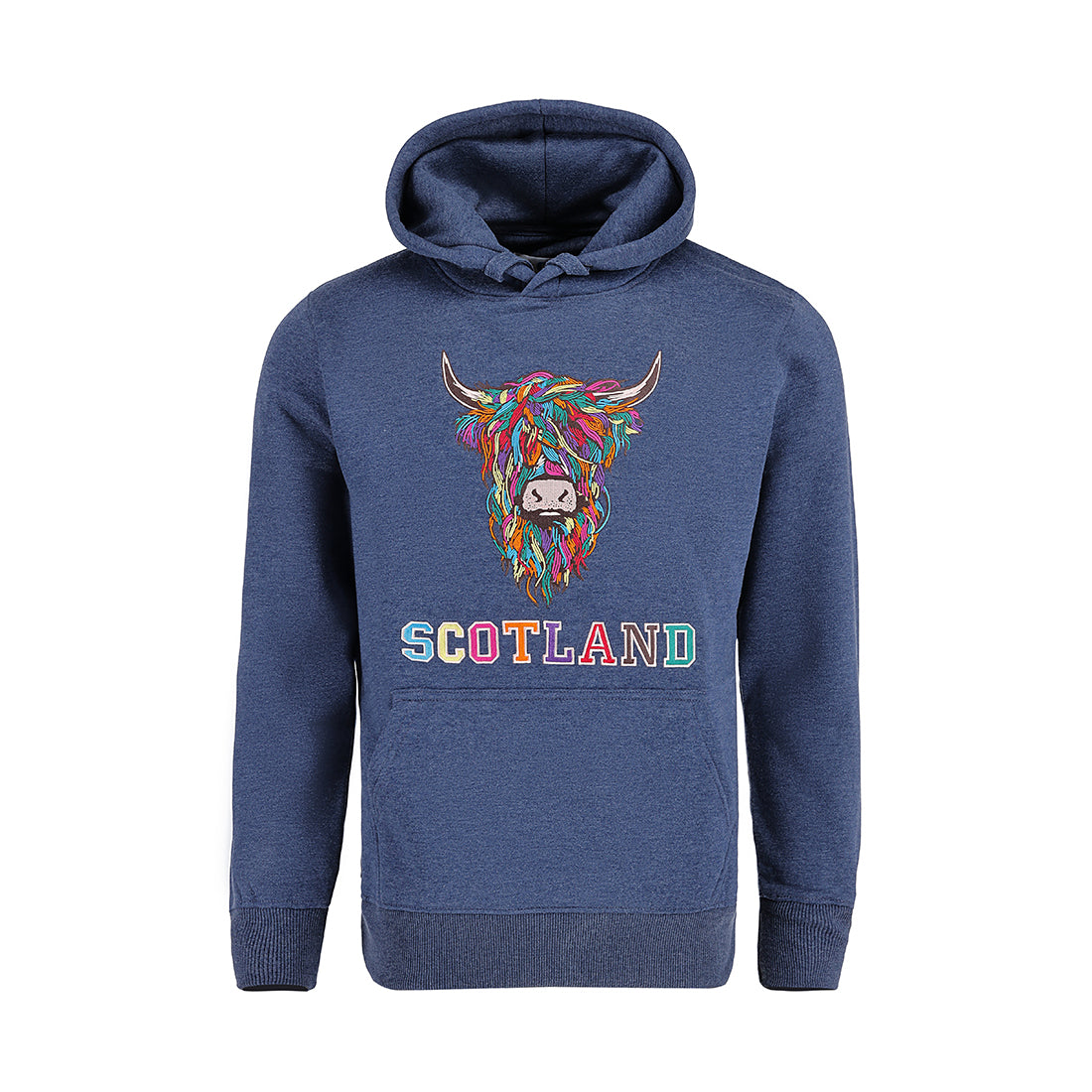 ADULT HOODIE | EMB MLT COW 2