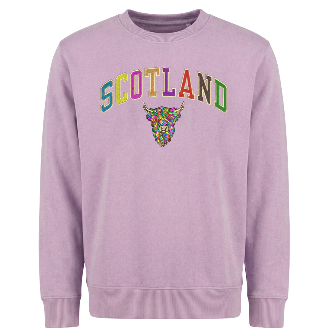 ADULT SWEATSHIRT | EMB SCT/MLT COW 2