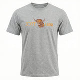 ADULT T-SHIRT | EMB SCT(BULL FACE)LND