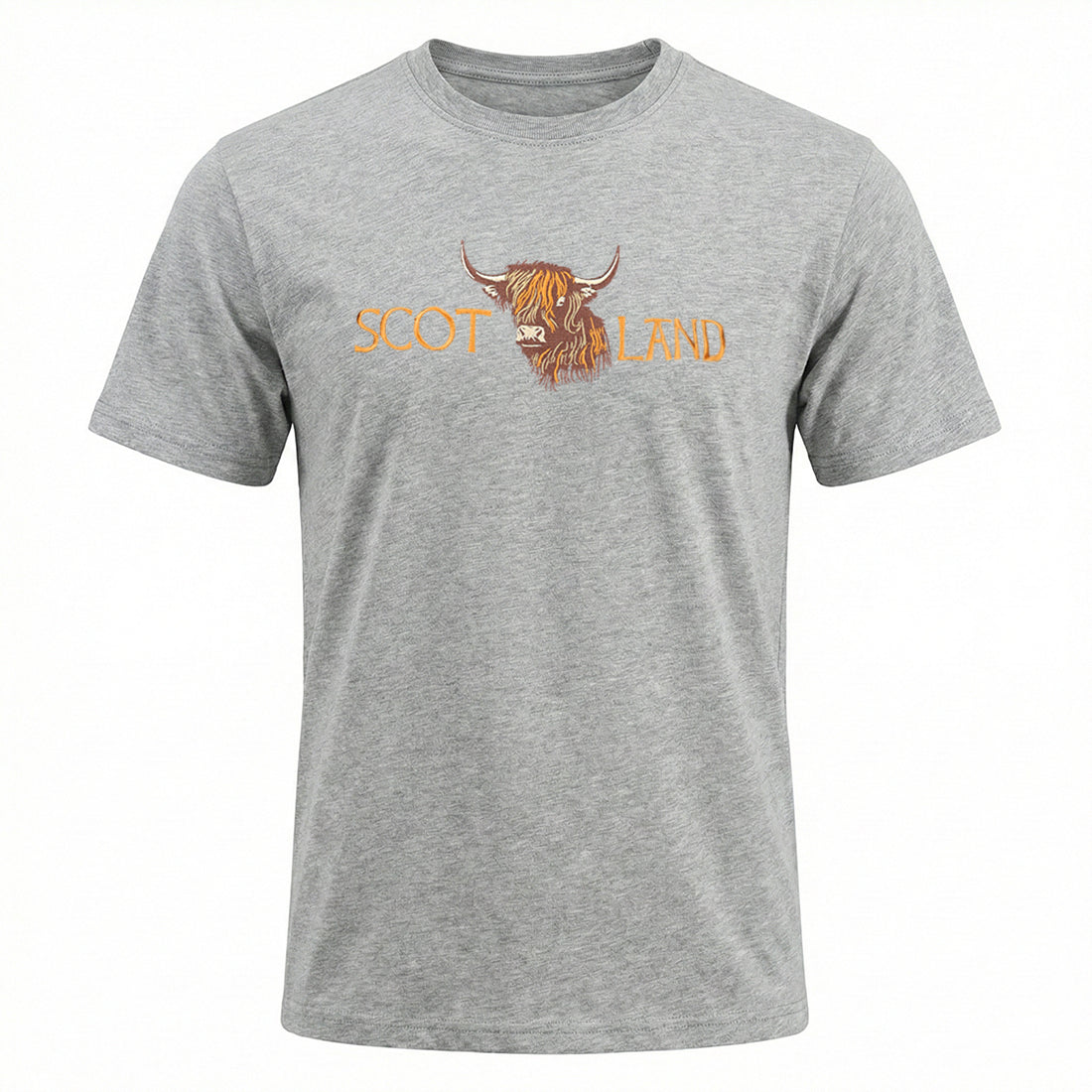 ADULT T-SHIRT | EMB SCT(BULL FACE)LND