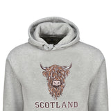 ADULT HOODIE | EMB BR COW1