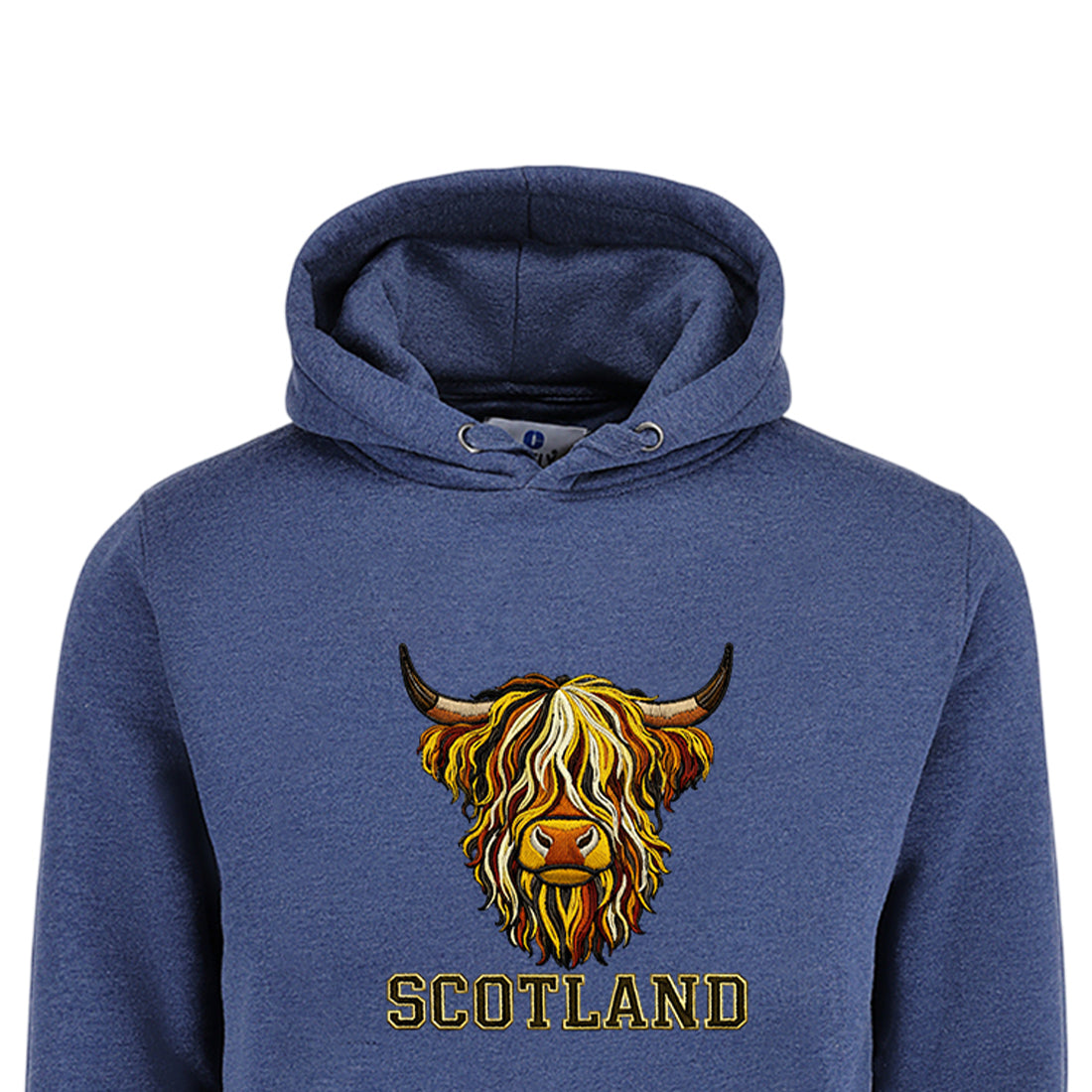 ADULT HOODIE | EMB MLT COW 8