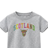 KIDS T-SHIRT | EMB SCT/MLT COW 2