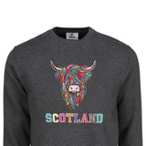 ADULT SWEATSHIRT | EMB MLT COW 2