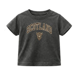 KIDS T-SHIRT | EMB SCT/BR COW 1