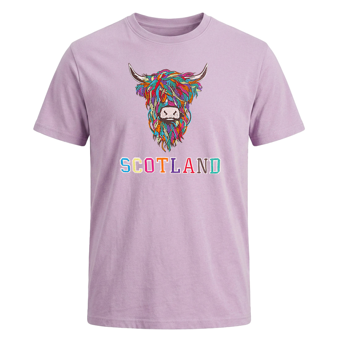 ADULT T-SHIRT | EMB MLT COW 2