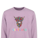 ADULT SWEATSHIRT | EMB MLT COW 2