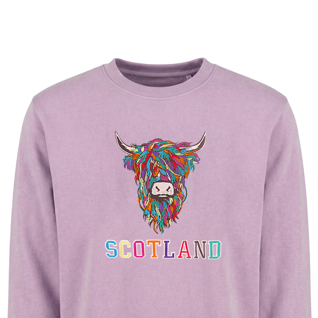 ADULT SWEATSHIRT | EMB MLT COW 2