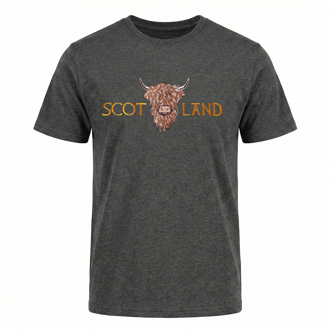 ADULT T-SHIRT | EMB SCOT(BR COW 1)LAND
