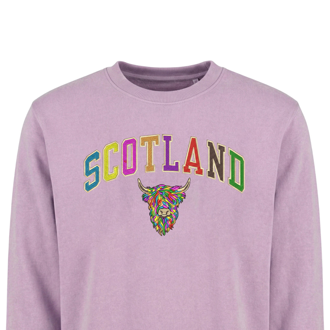 ADULT SWEATSHIRT | EMB SCT/MLT COW 2