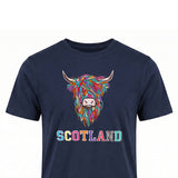 ADULT T-SHIRT | EMB MLT COW 2