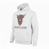 ADULT HOODIE | EMB BR COW1