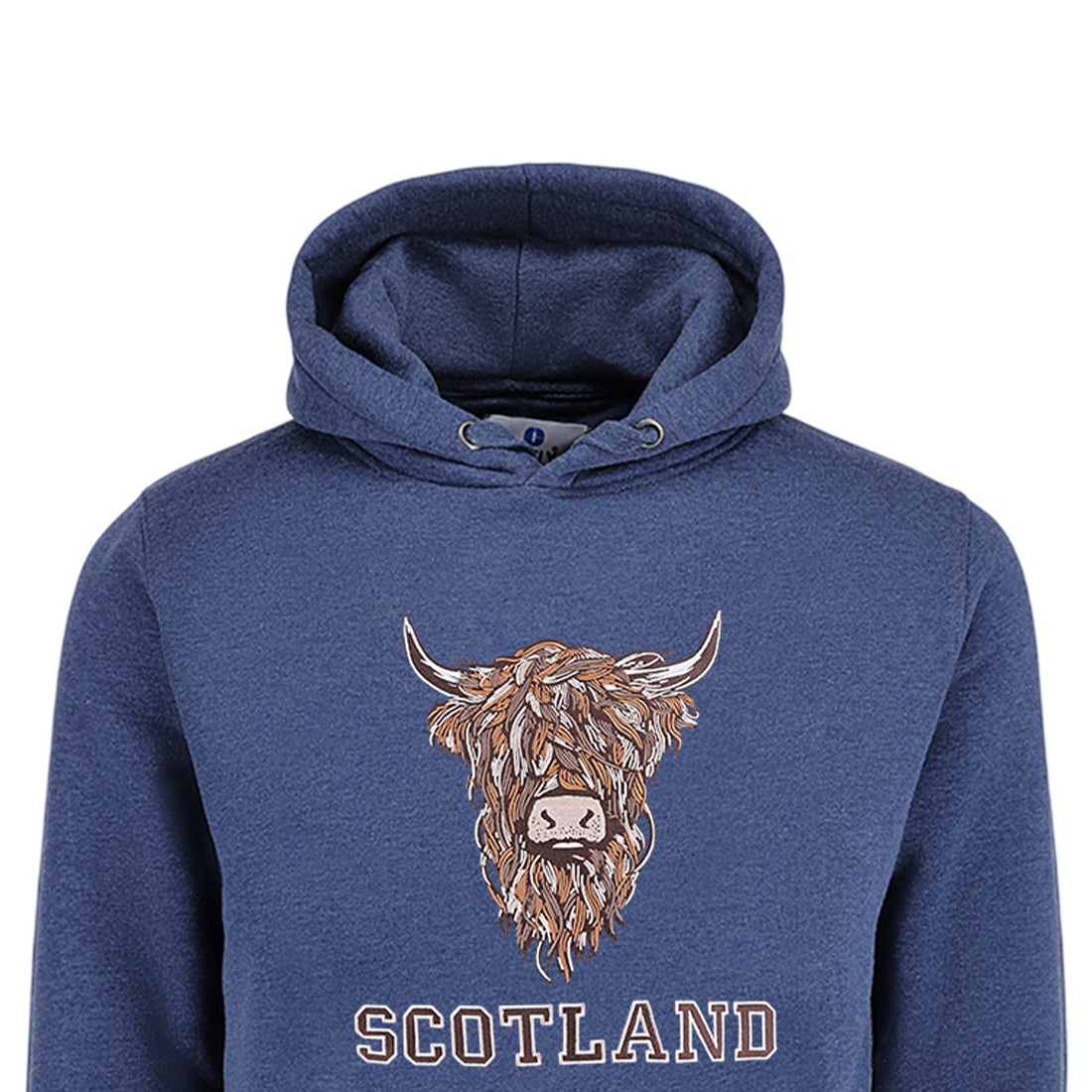 ADULT HOODIE | EMB BR COW1