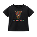 KIDS T-SHIRT | EMB MLT COW 2