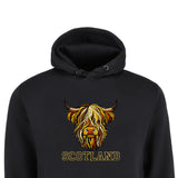 ADULT HOODIE | EMB MLT COW 8