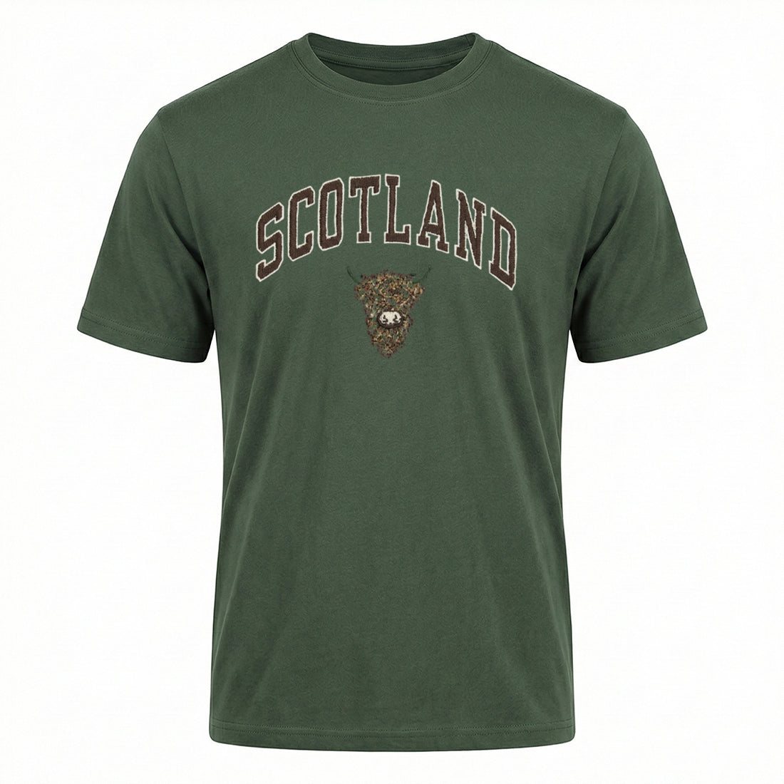 ADULT T-SHIRT | EMB SCT/BR COW 1