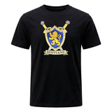 ADULT T-SHIRT | EMB SHIELD LION