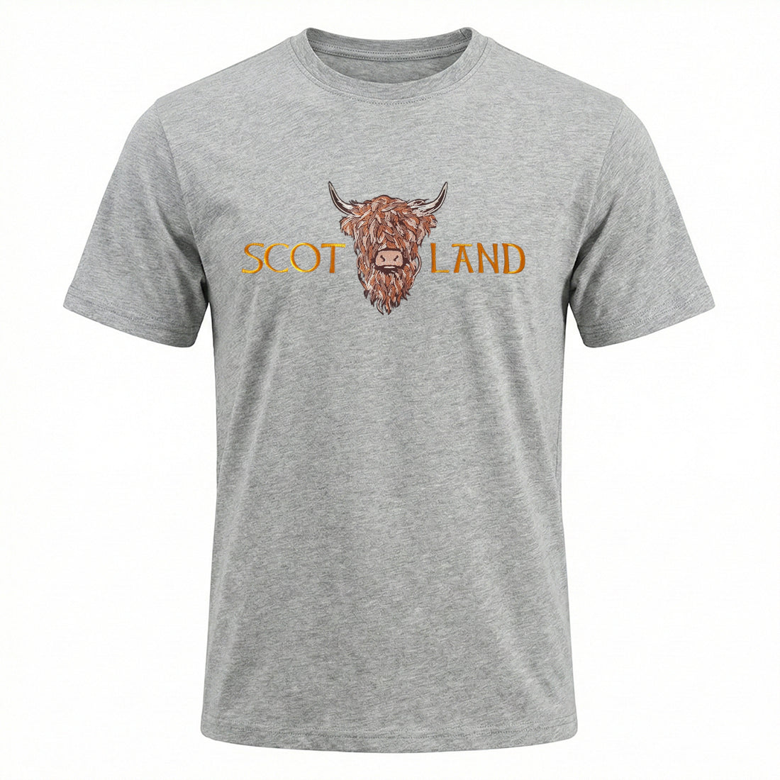 ADULT T-SHIRT | EMB SCOT(BR COW 1)LAND