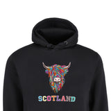 ADULT HOODIE | EMB MLT COW 2