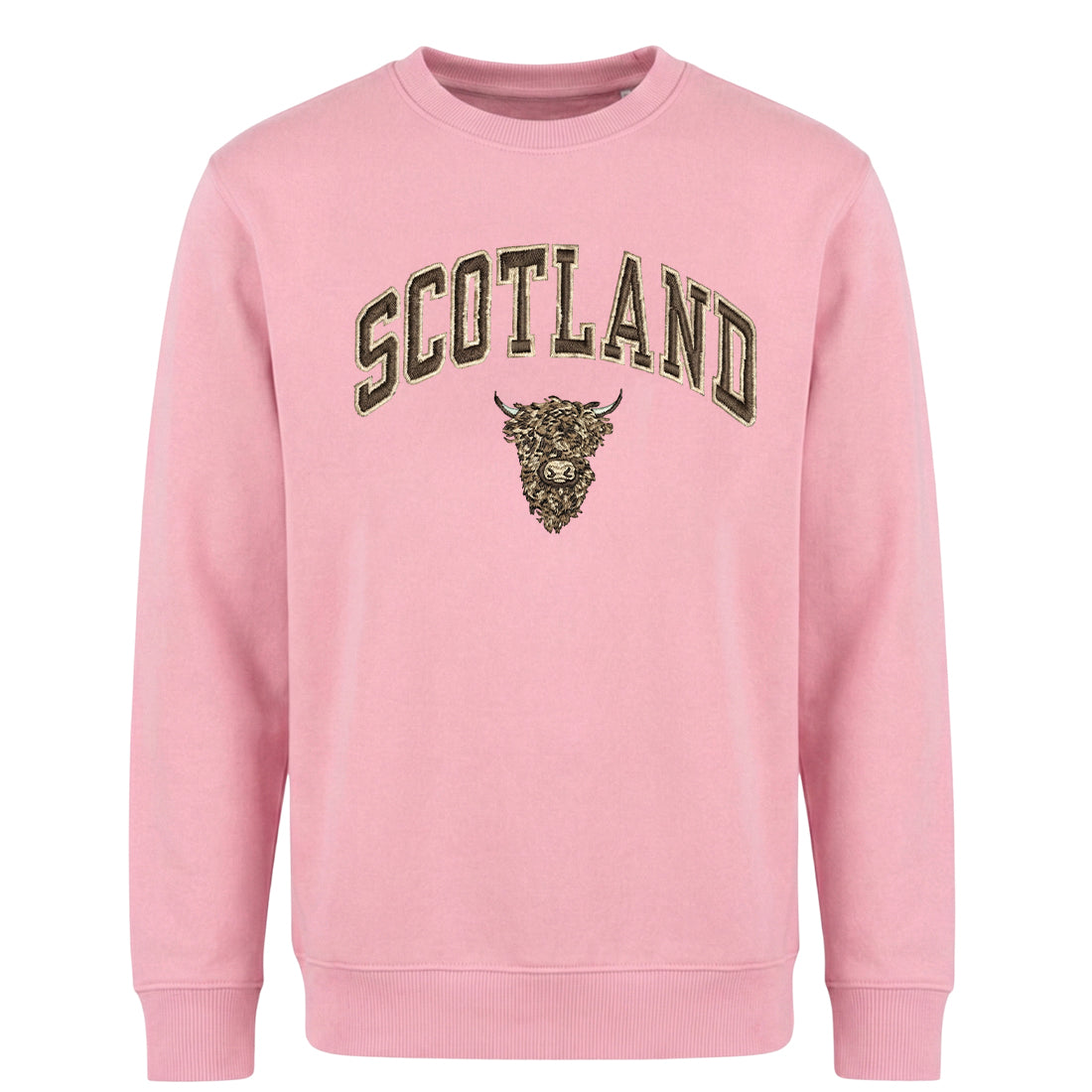 ADULT SWEATSHIRT | EMB SCT/BR COW 1