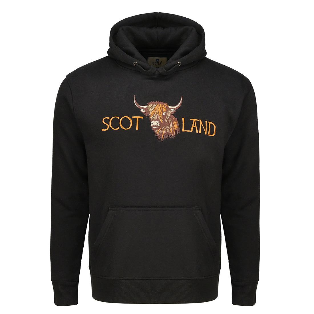 ADULT HOODIE | EMB SCT(BULL FACE)LND