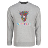 ADULT SWEATSHIRT | EMB MLT COW 2