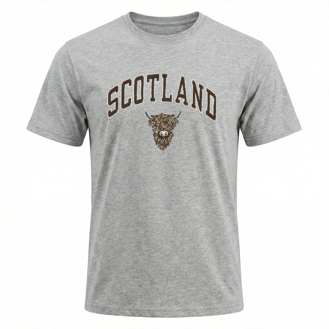 ADULT T-SHIRT | EMB SCT/BR COW 1