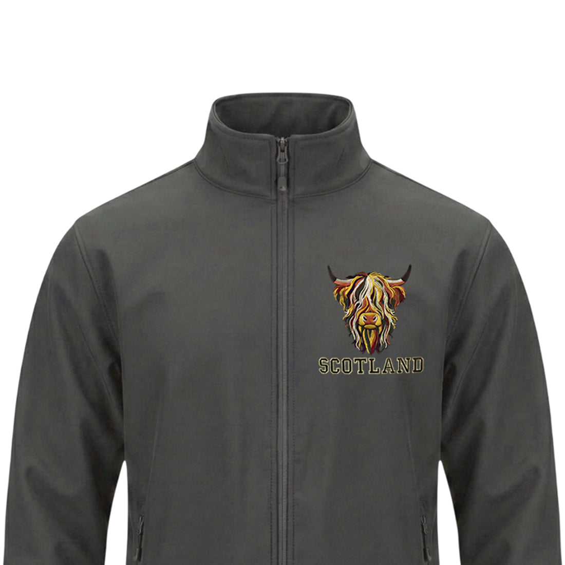 ADULT JACKET | EMB MLT COW 8