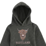 KIDS HOODIE | EMB BR COW 1